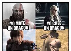 Enlace a Lo que hicieron con dragones