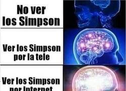 Enlace a Puedo ver Los Simpson sin verlos