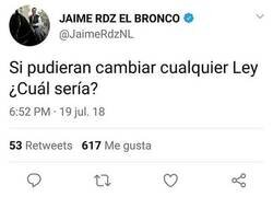 Enlace a ¿Si pudieras cambiar una ley cuál sería?