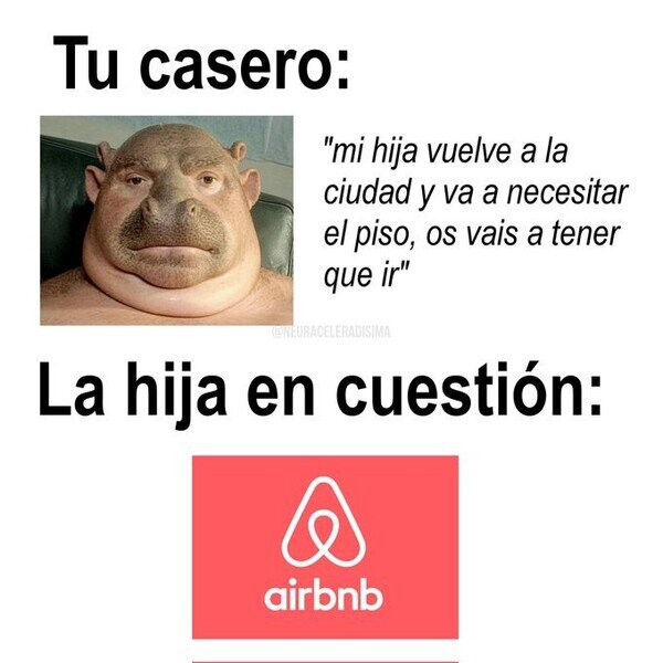 Meme_otros - Su querida hija Airbnb