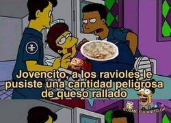 Enlace a Nunca es demasiado queso