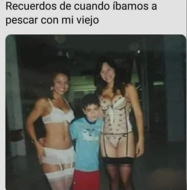 niño,padre,pescar,recuerdos,wtf