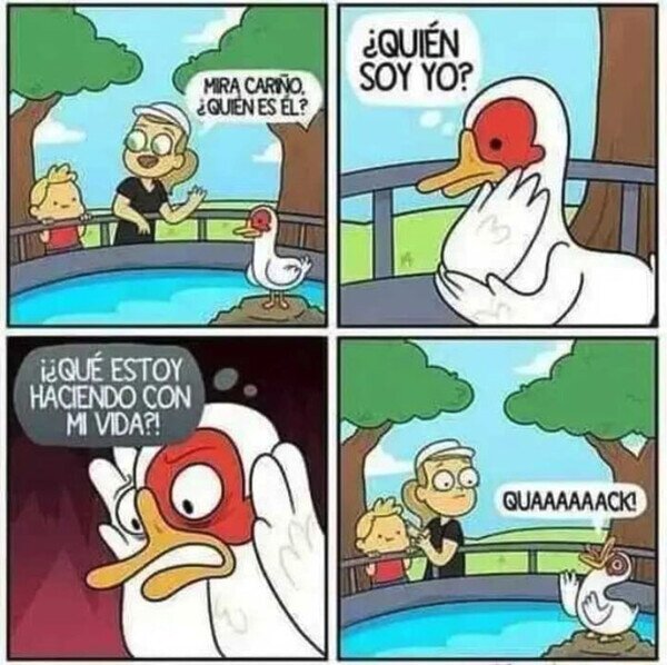 hijo,madre,pato,ser