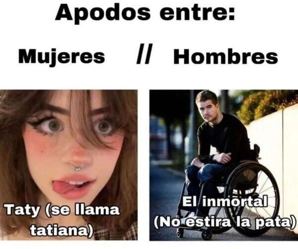 apodos,hombres,inmortal,mujeres