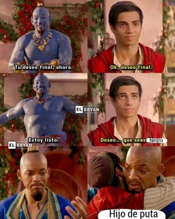 aladdin,deseo,genio,negro