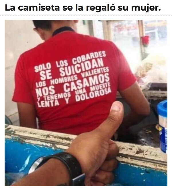 Otros - Camiseta para casados