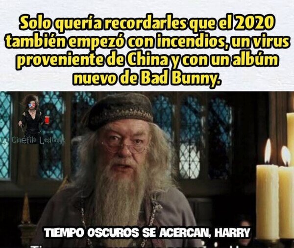 2020,2025,año,Bad Bunny,coronavirus,incendio,virus