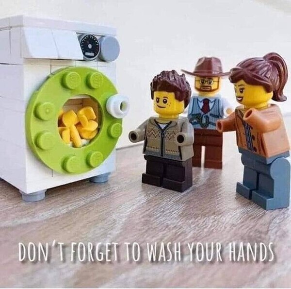 11737 - Haz como los legos, lávate las manos