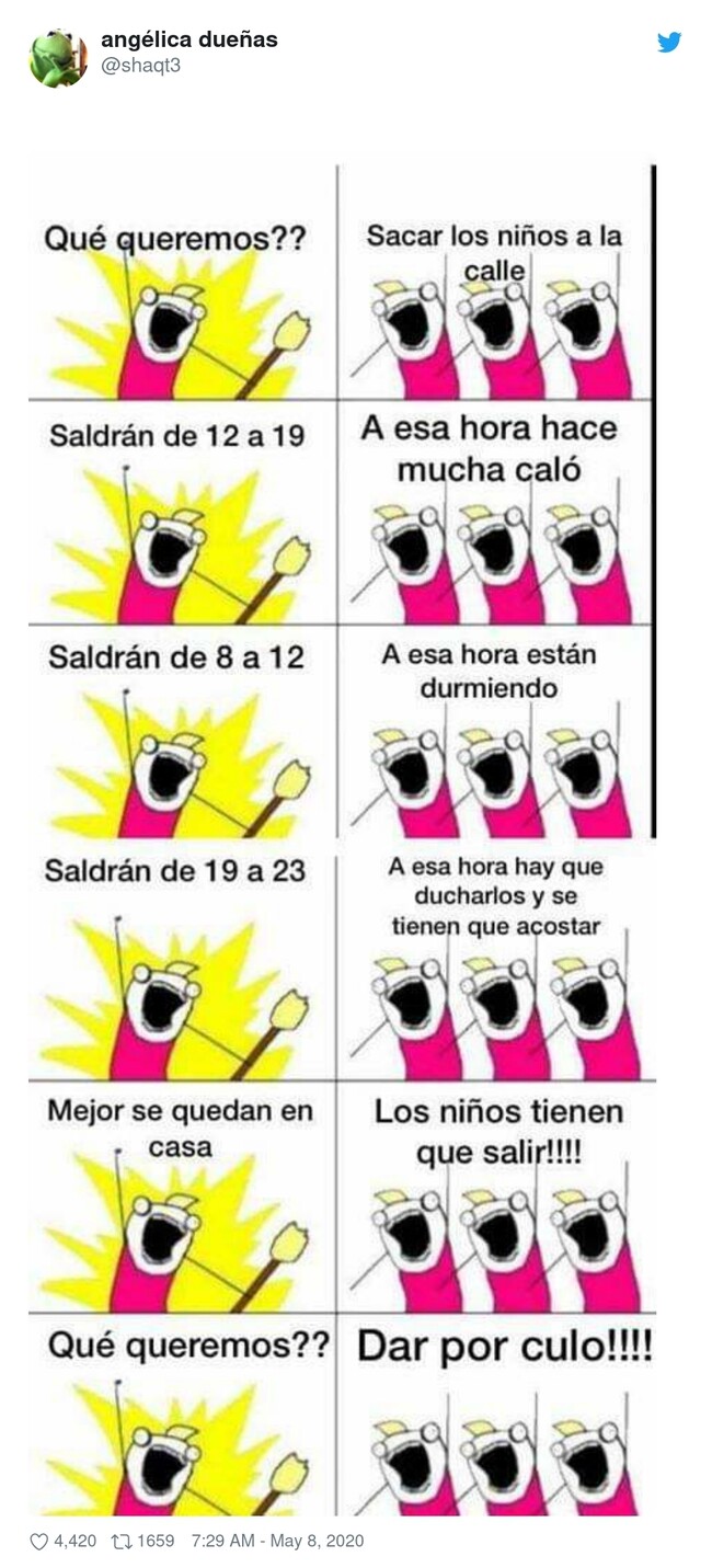 15238 - El cómic que mejor refleja lo que quieren los padres durante este confinamiento, por @shaqt3