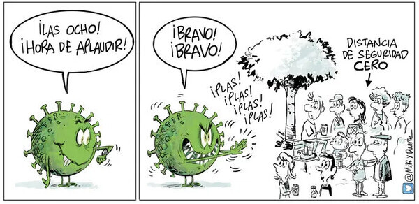 15814 - Nos estamos ganando los aplausos del virus