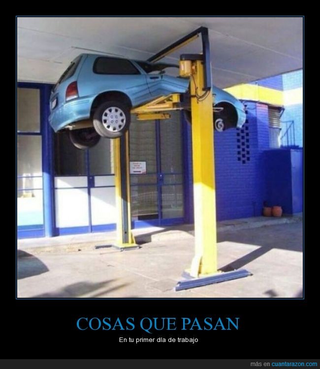 Cuanta Razon Su Coche Aun No Esta Listo Sientese Y Se Lo Explico