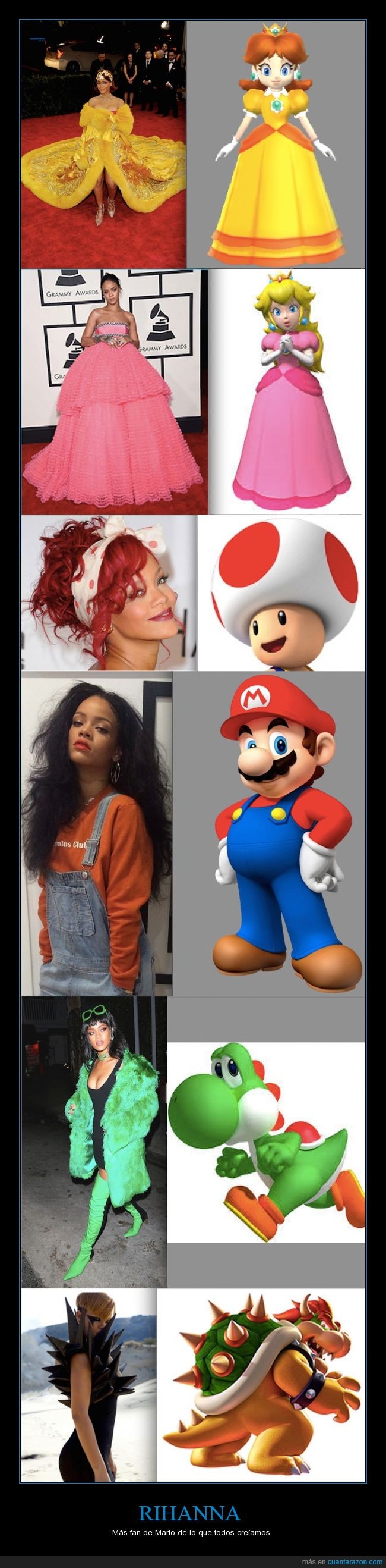 Cuanta Razon Es Rihanna La Mas Gamer O If you enjoyed this game and want to play similar fun games then make sure to play super mario 64, super smash flash 2 or super mario bros. es rihanna la mas gamer