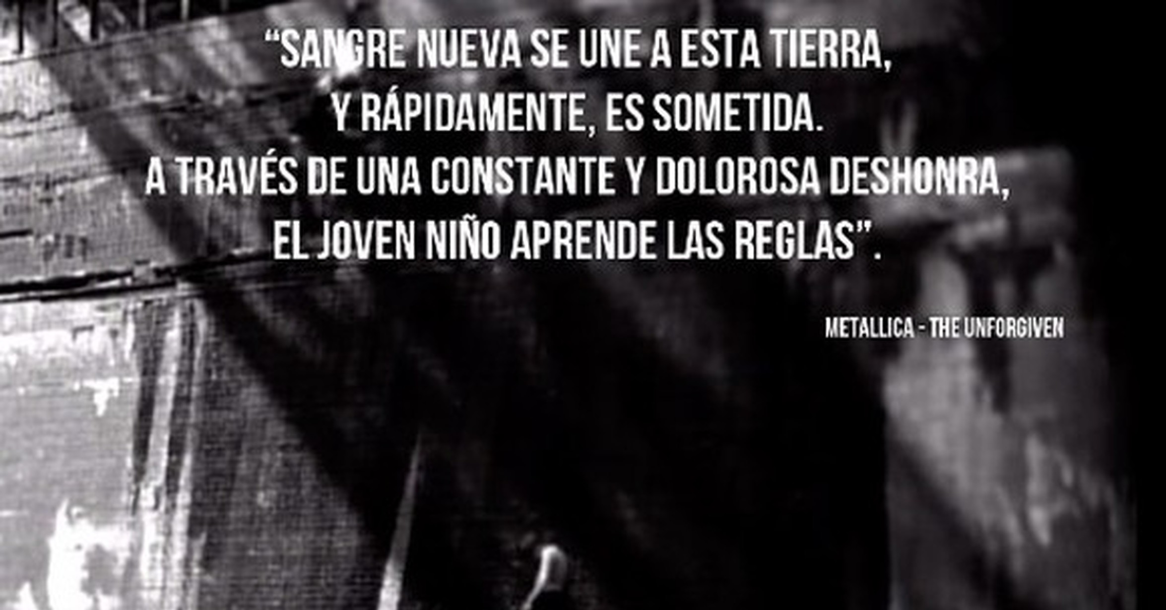 Cuánta raz³n 12 grandes frases de Metallica que demuestran que 12 grandes frases de Metallica que demuestran que el rock puede ser poético