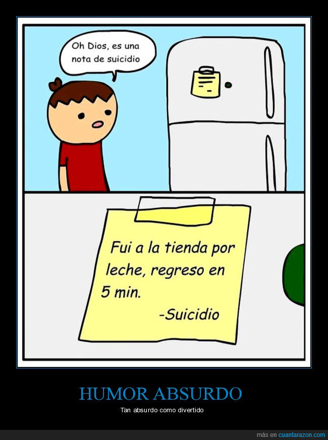 ¡Cuánta razón! / Búsqueda de humor absurdo en cuantarazon.com
