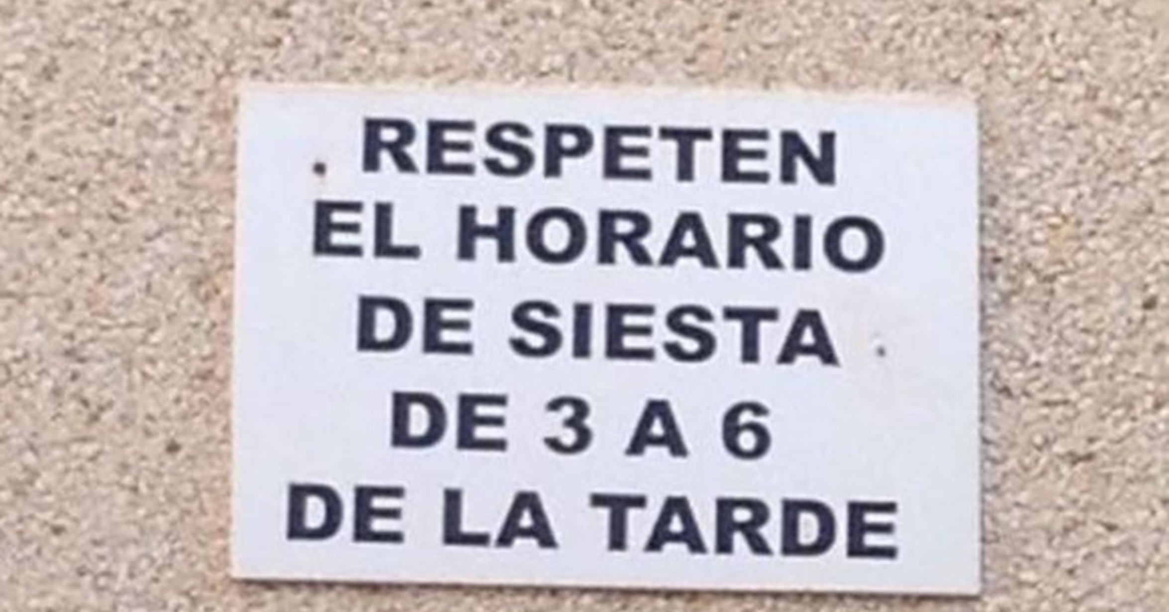 ¡Cuánta razón! / ¿Qué pasa? Si solo son 3 horitas de siesta ¡Cuánta razón! / ¿Qué pasa? Si solo son 3 horitas de siesta
