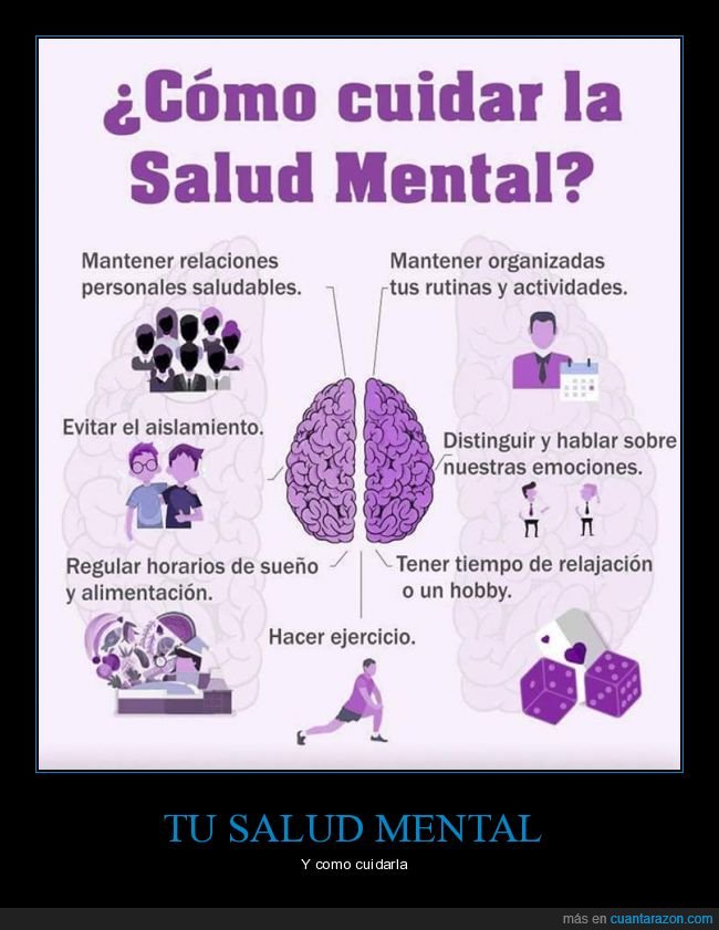Resultado de imagen para como cuidar la salud mental