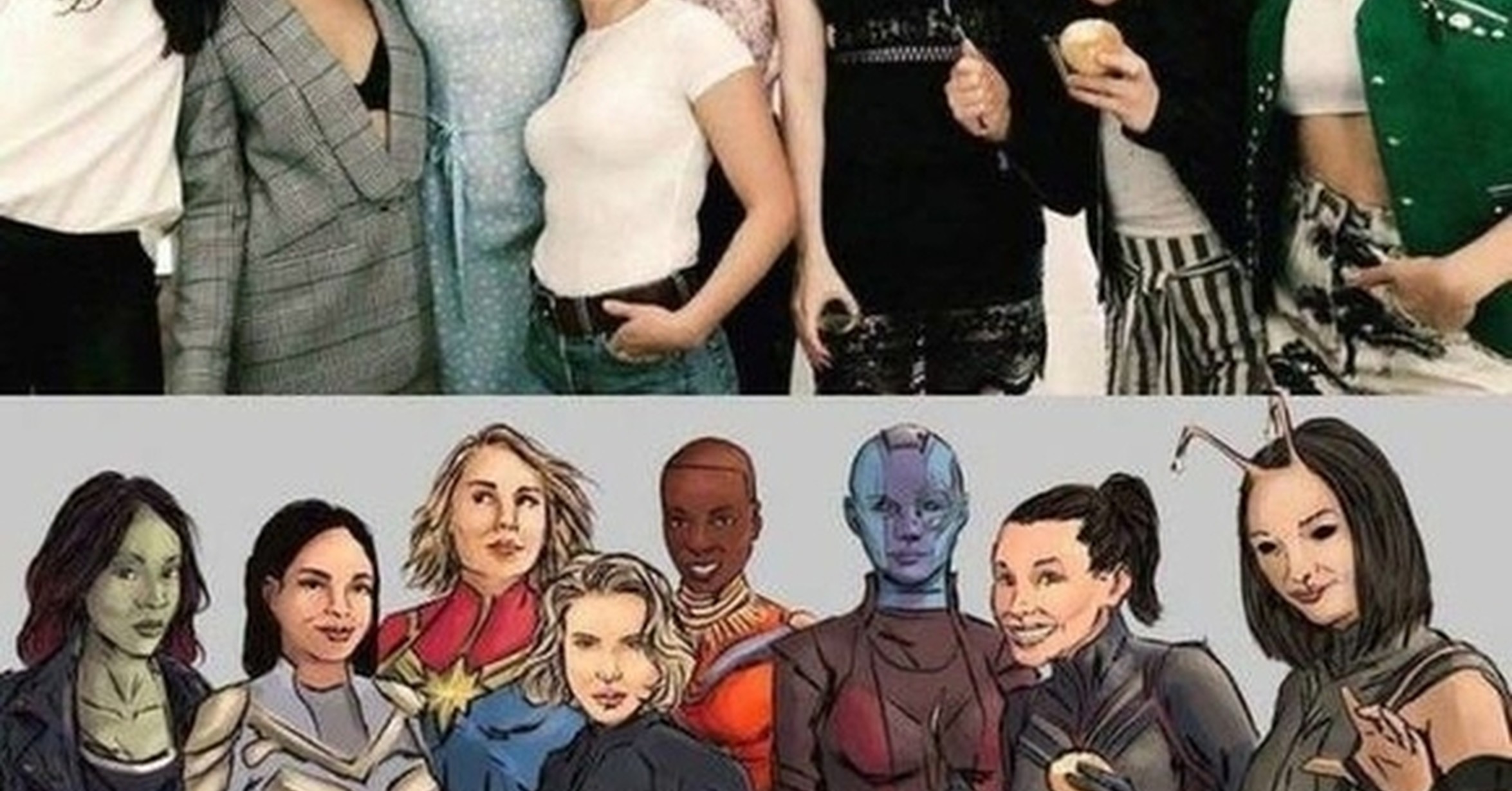 Las Actrices Detras De Las Heroinas De Marvel
