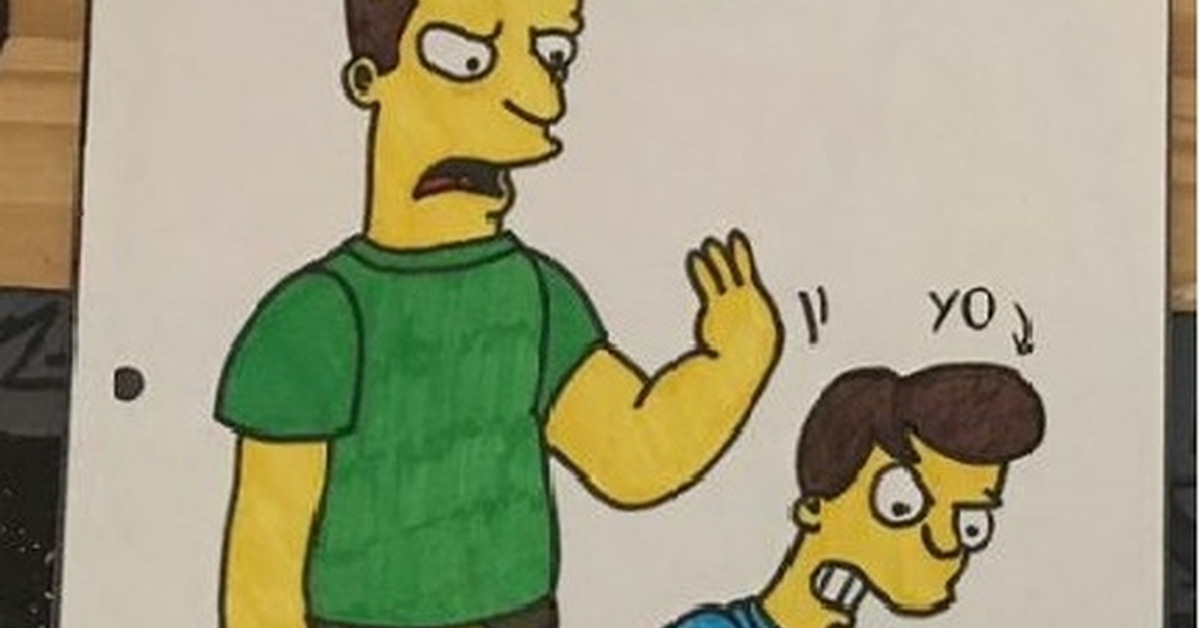 Portadas de asignaturas hechas con memes de Los Simpson