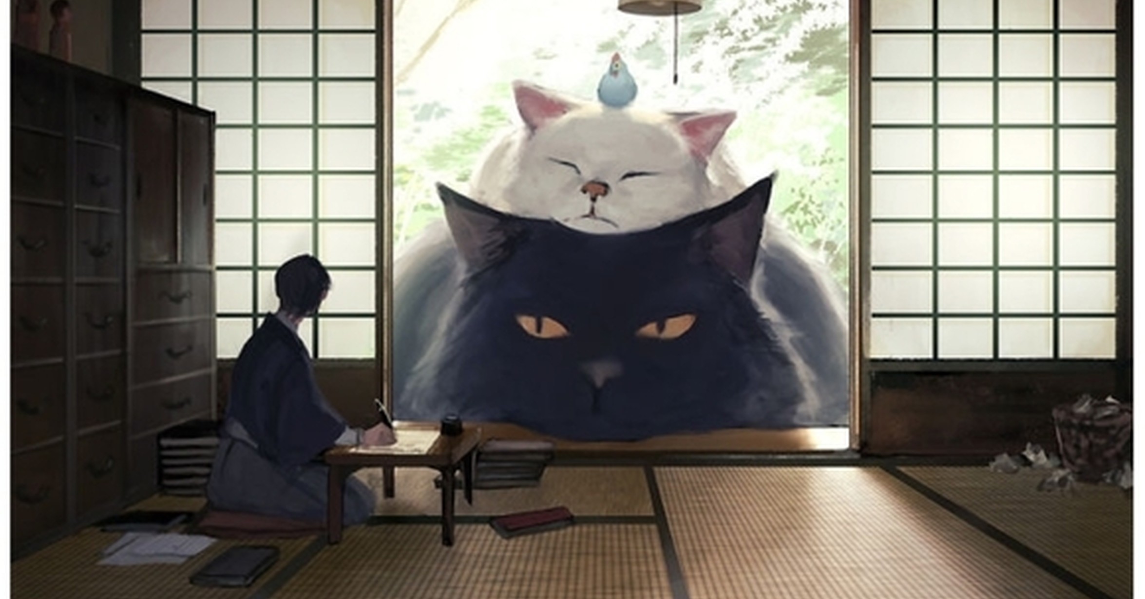стол для кота япония