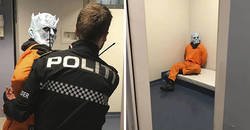 Enlace a La policía noruega arresta al Rey de la Noche por destruir el Muro, y comparten sus fotos policiales