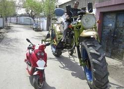 Enlace a Moto reciclada