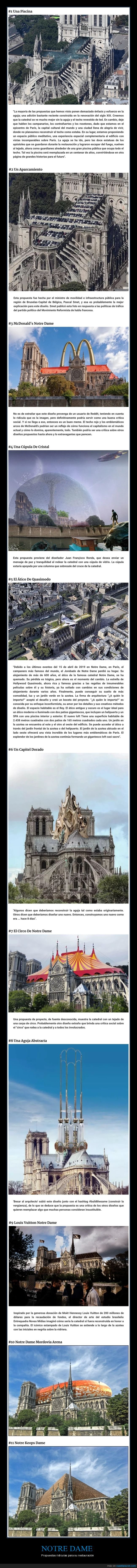 notre dame,propuestas,restauración