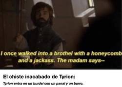 Enlace a El chiste inacabado de Tyrion