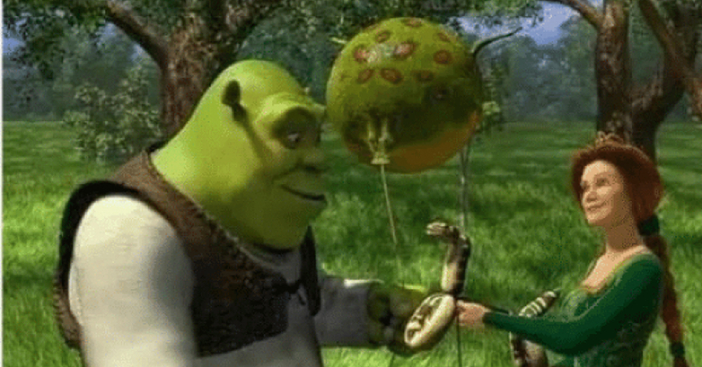 Shrek Y Fiona Haciendo El Amor