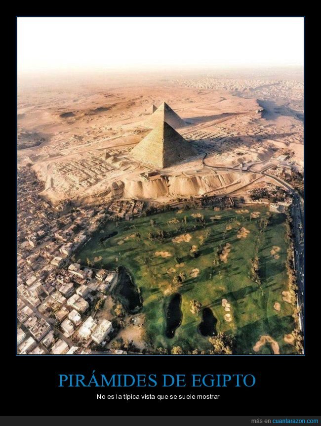 pirámides,egipto,campo de golf