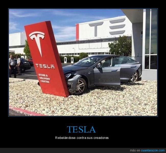 coche,tesla,fails