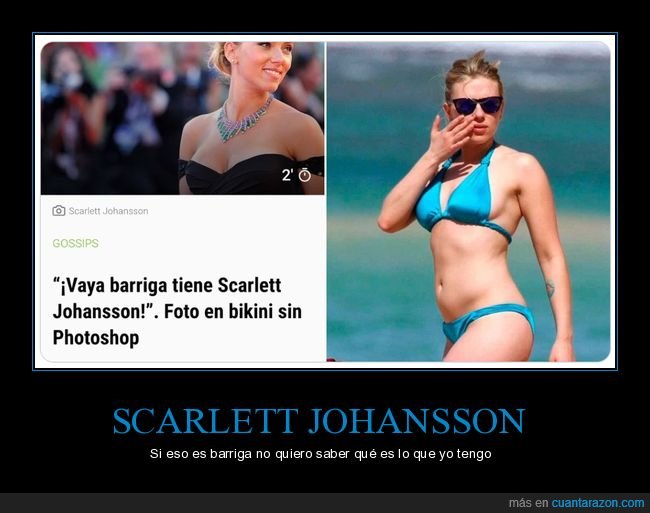 scarlett johansson,barriga,wtf
