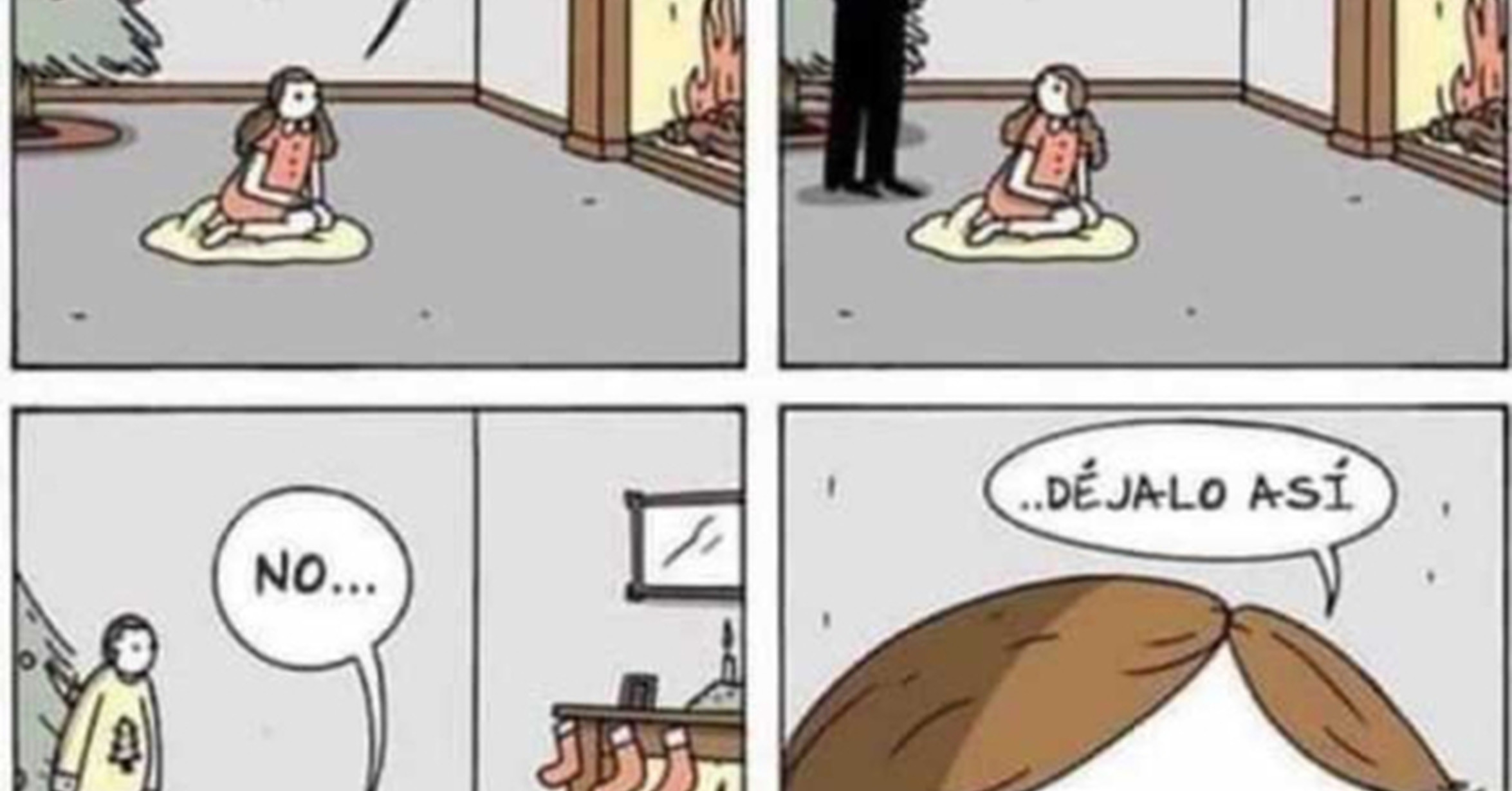 ¡Cuánta razón! / La chimenea