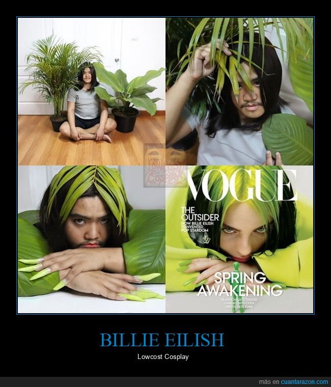 billie eilish,cosplay,lowcost