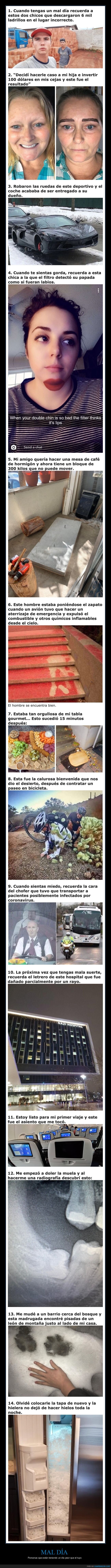 mal día,mala suerte,fails