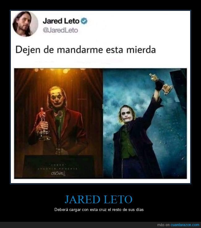 jared leto,joaquin phoenix,heath ledger,joker,oscar