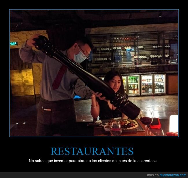 restaurante,pimentero,gigante,cuarentena,coronavirus