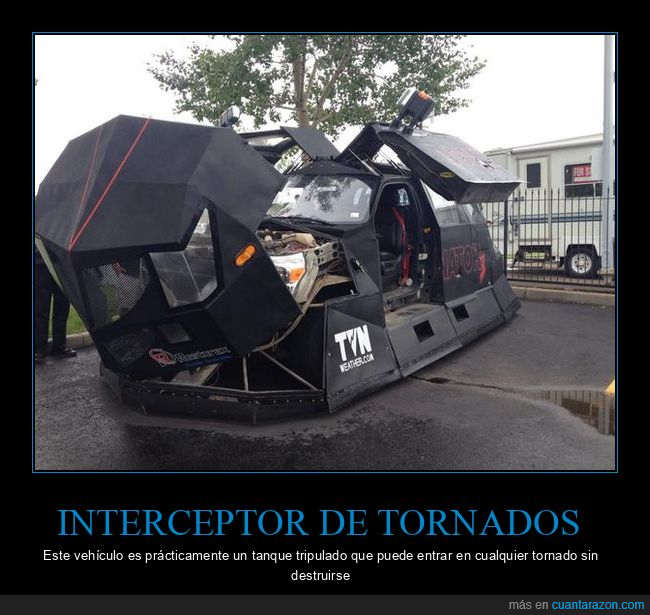 vehículo,interceptor,tornados