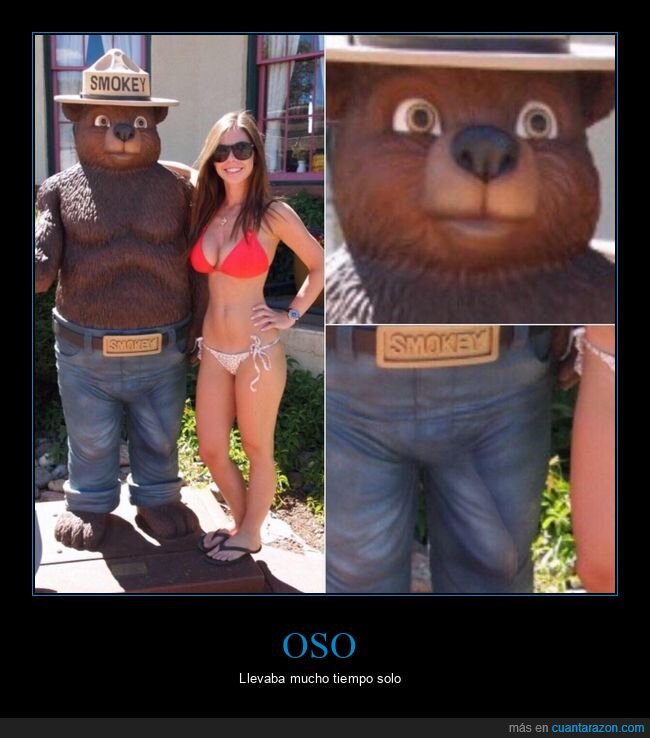 oso,chica,wtf