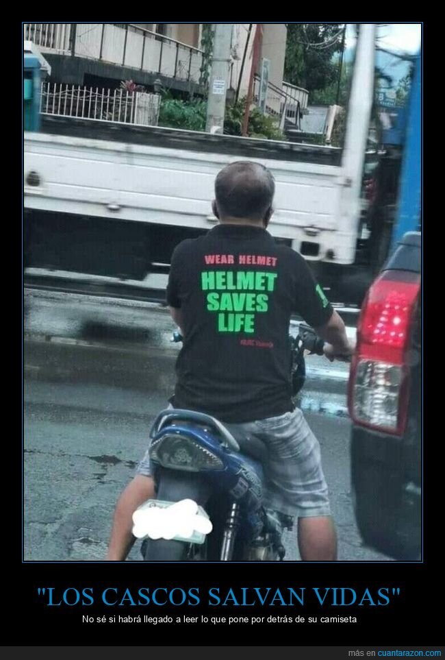camiseta,moto,casco,fails