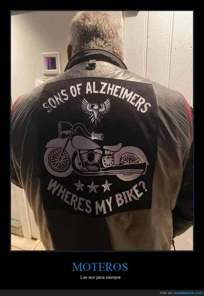 alzheimer,motero,sons of anarchy