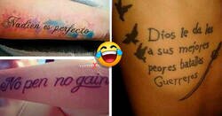 Enlace a Tatuajes feos y con faltas de ortografía que nadie en su sano juicio se haría