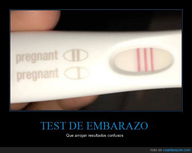test de embarazo,wtf