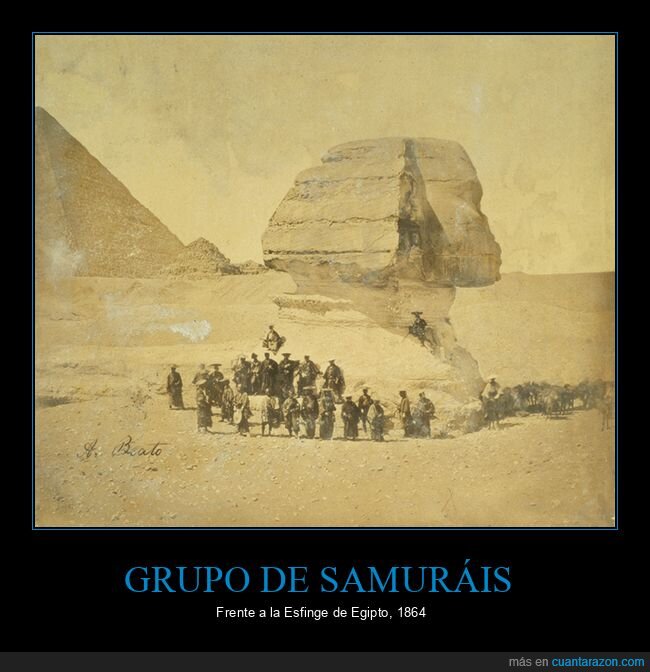 samuráis,esfinge,egipto