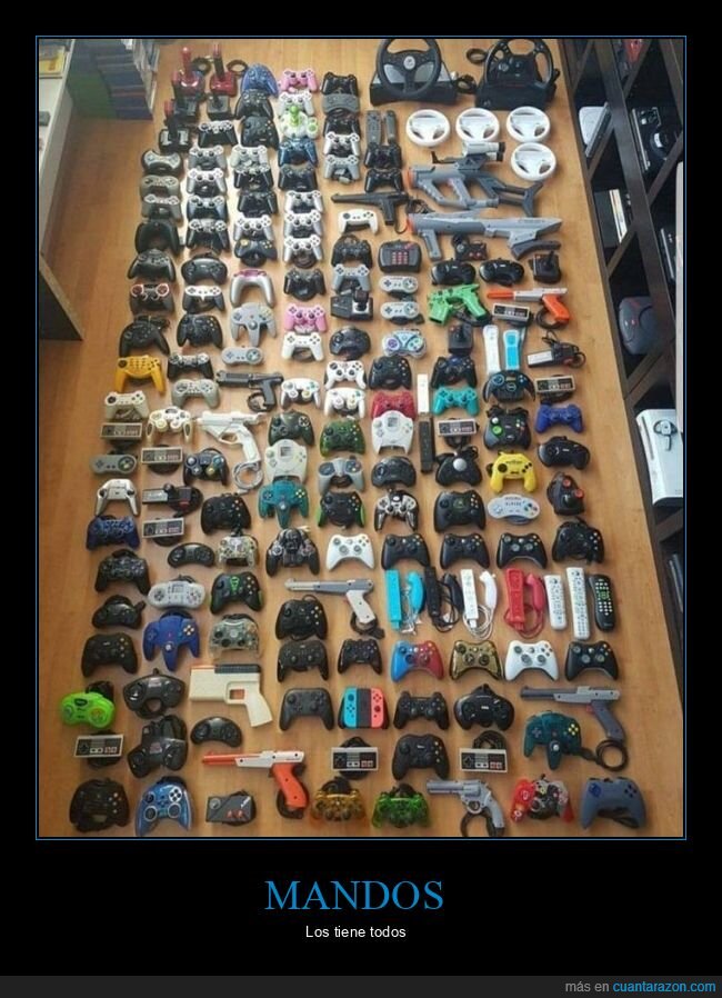 mandos,videoconsolas,colección