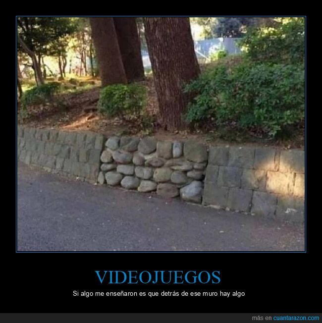 videojuegos,muro