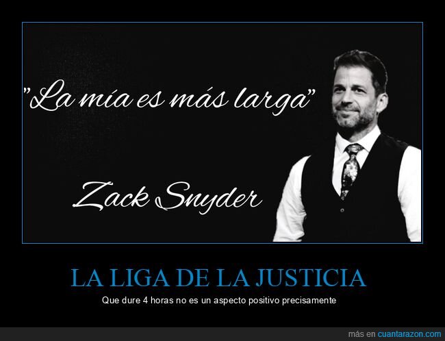la liga de la justicia,larga,zack snyder