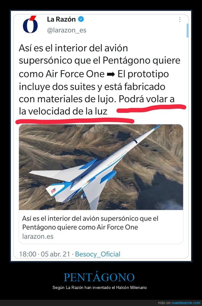 air force one,avión,fails,velocidad de la luz,wtf