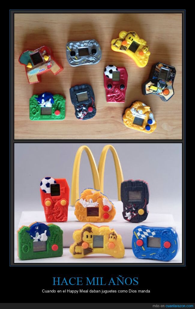 Todos los juguetes on sale de mcdonalds