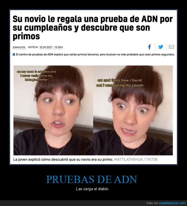 adn,pareja,primos