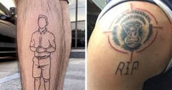 Enlace a Personas con tatuajes que enseguida se volvieron irrelevantes